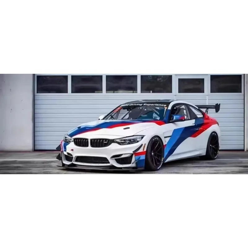 3D Style Carbon Fiber Body Kit Bumper Automotive Accessories Front Bumper for  M3/M4 F80/F82(Half Carbon Fiber)